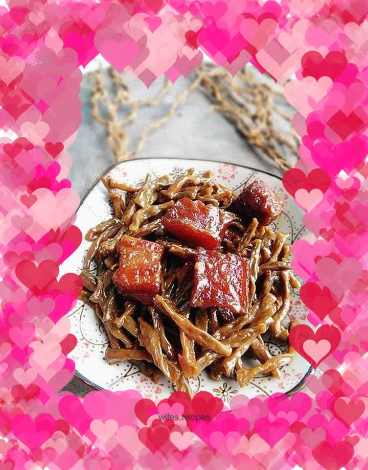 Pork belly and roasted dried beans