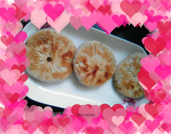 Wild vegetables and meat