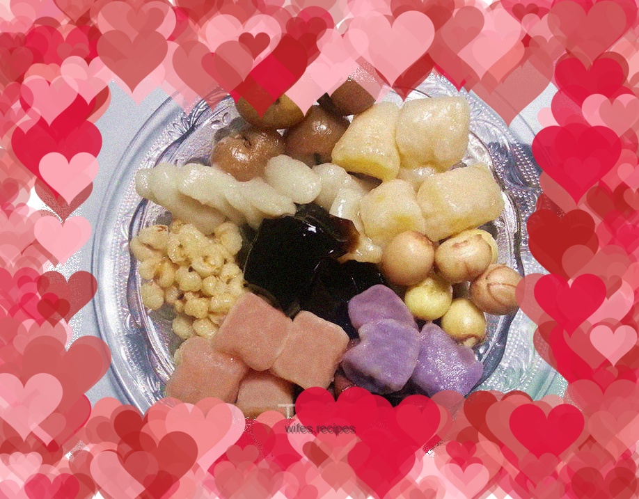 Taiwanese taro balls