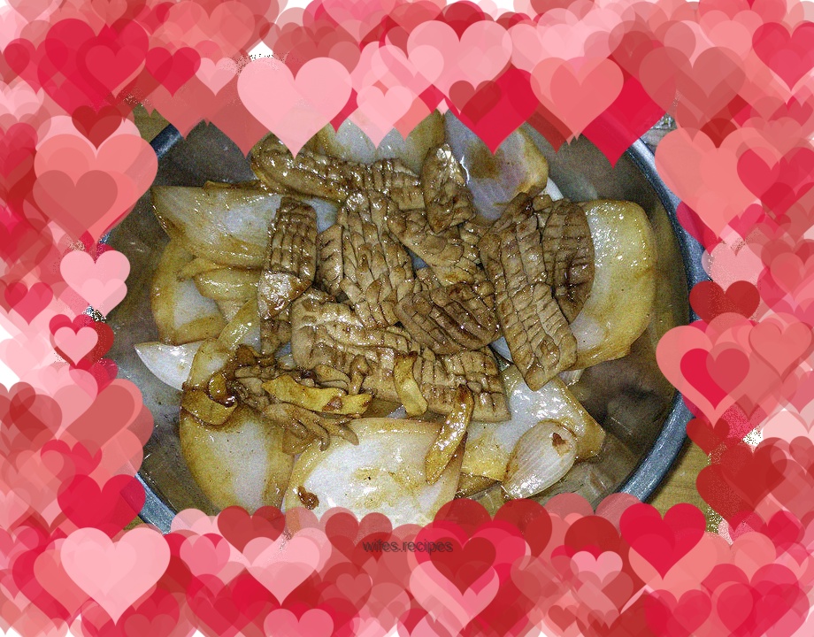 Stir-fried pork loin