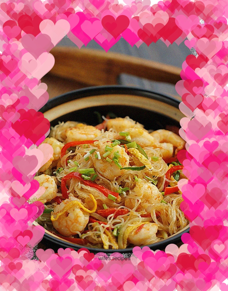 Colorful Shrimp Vermicelli Pot