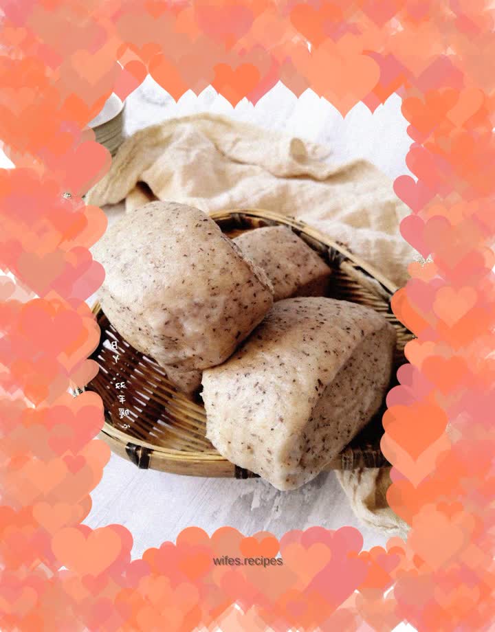 Black bean dregs steamed buns