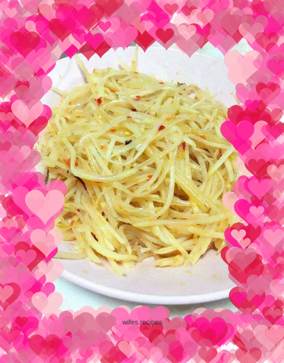 Hot and sour potato shreds