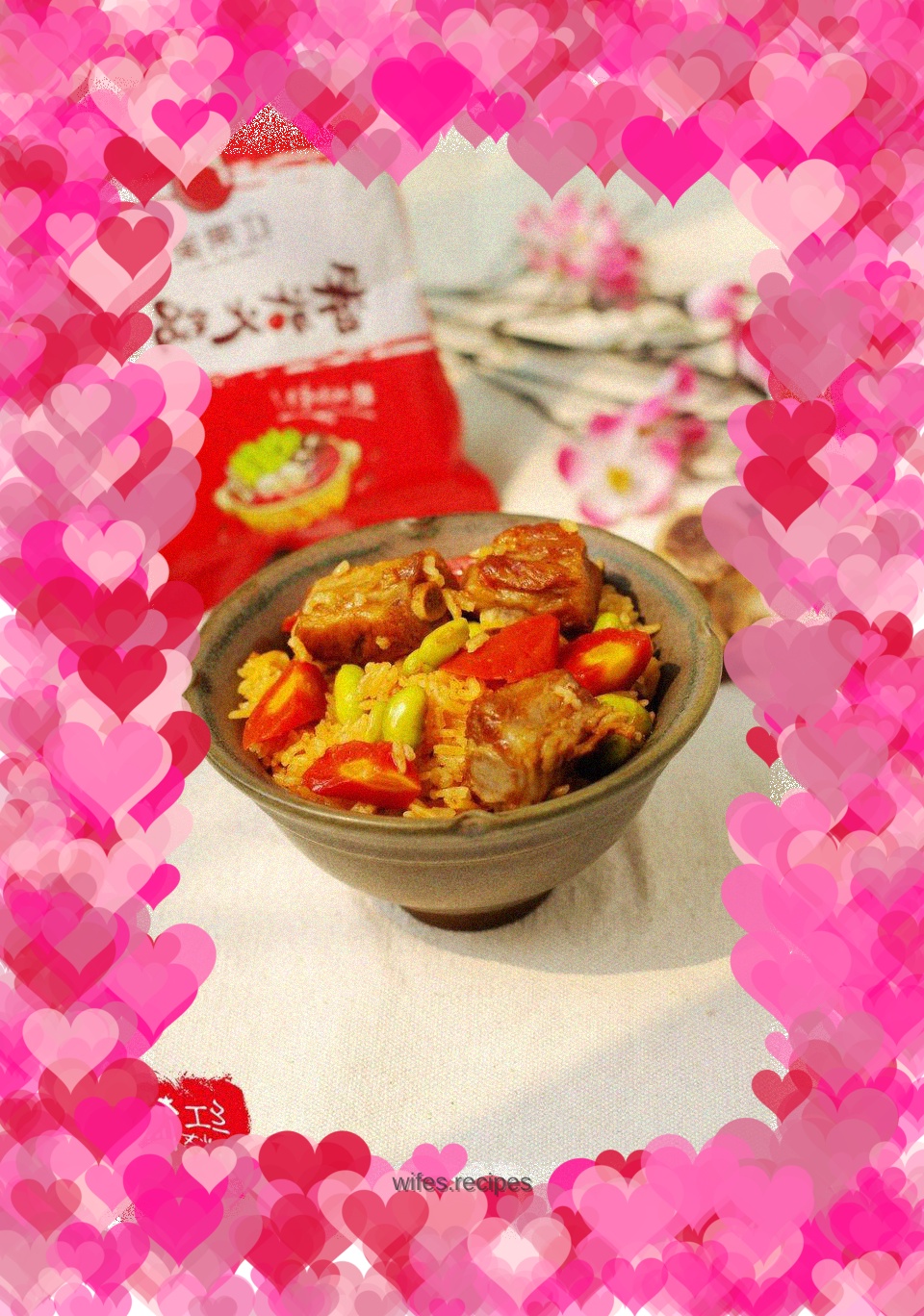 Lazy Tomato Sauce Pork Ribs Rice