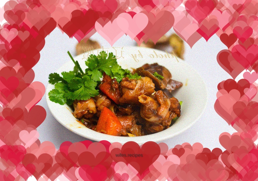 Grilled Chicken Wings with Mushrooms