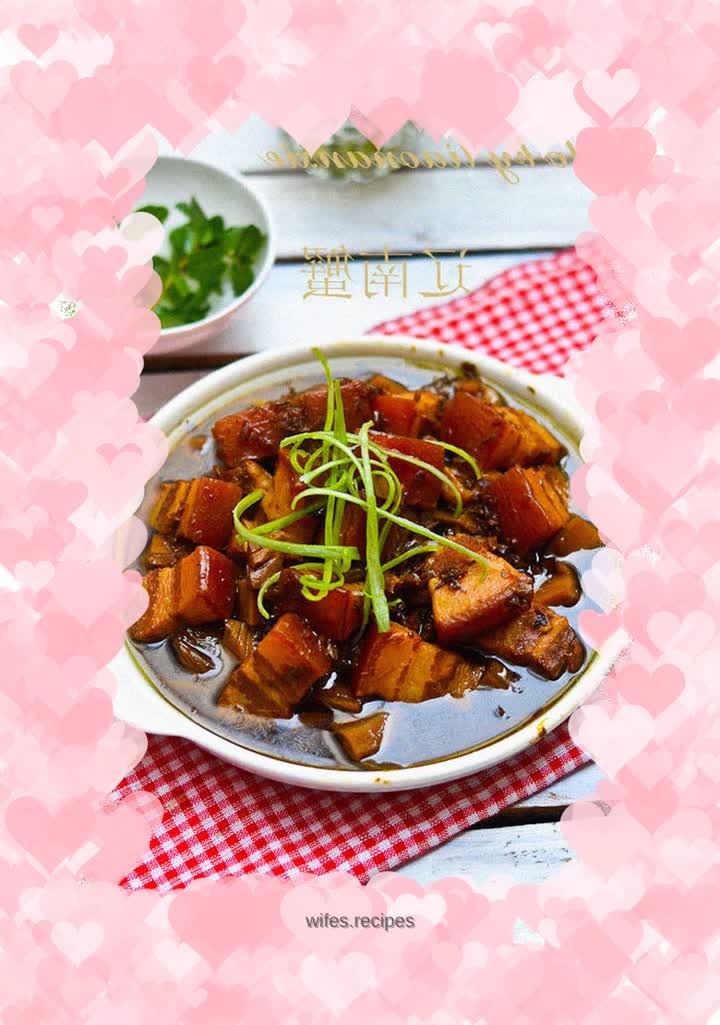 Steamed pork with bean sprouts