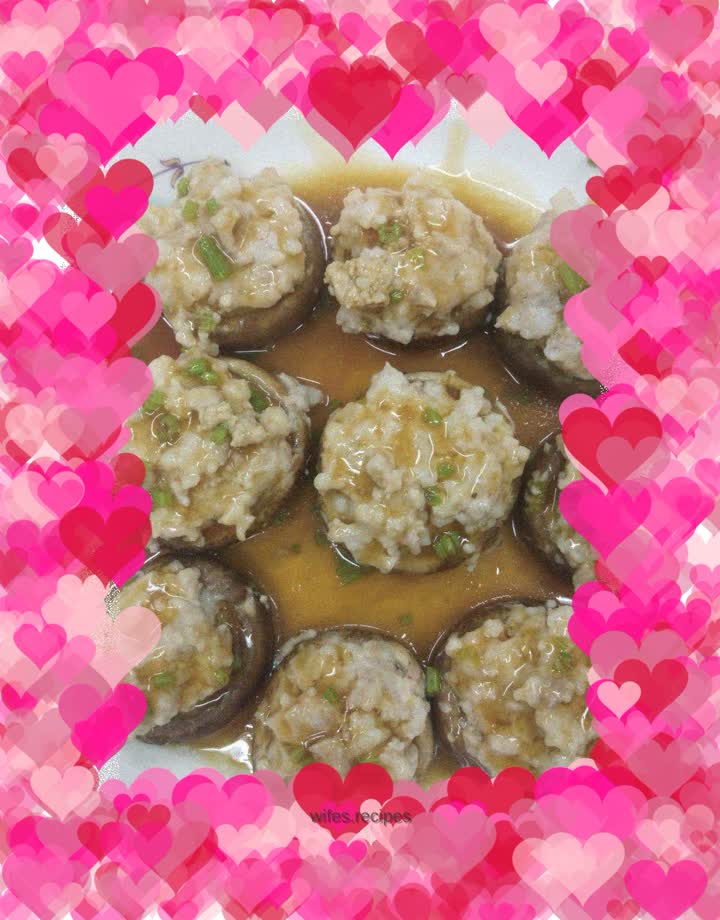 Mushroom rice dumplings