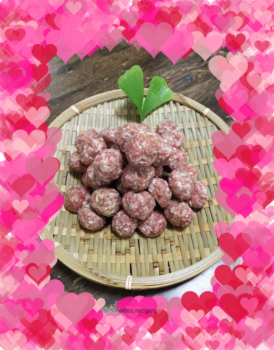 Love mutton meatballs