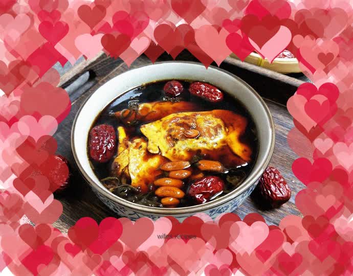 Egg mugwort boiled niang wine