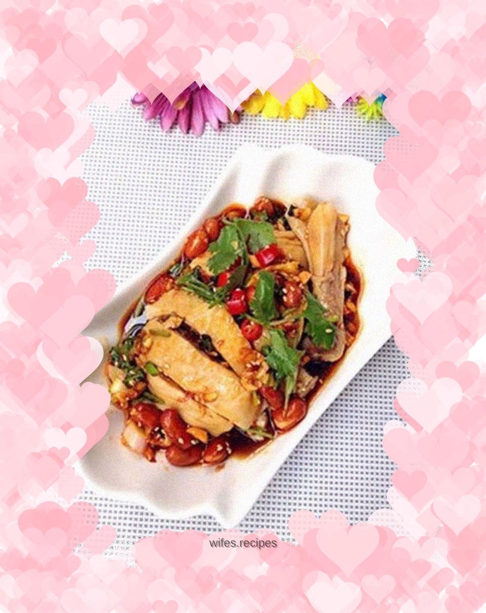 Delicious saliva chicken