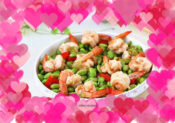 Edamame and Anchovy Shrimp