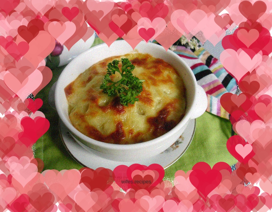 Baked Sweet Potatoes with Cheese