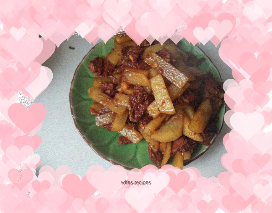 Beef and Potato Spicy Braised Version