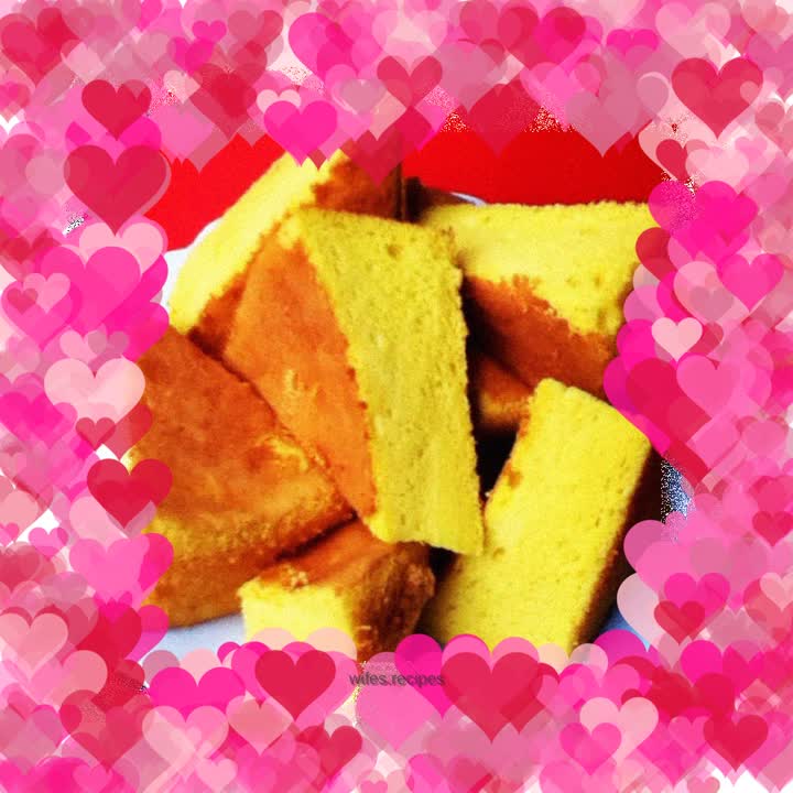 Pumpkin chiffon cake