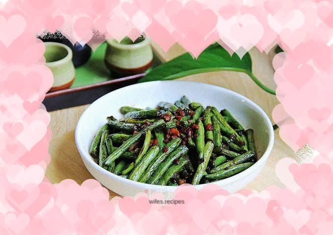 Stir-fried green beans