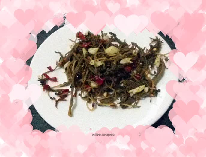 Cold gray vegetables