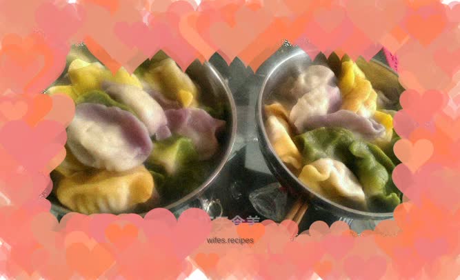 Winter Solstice Dumplings with Blossoming Flowers