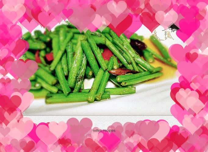 Stir-fried chrysanthemum stalks