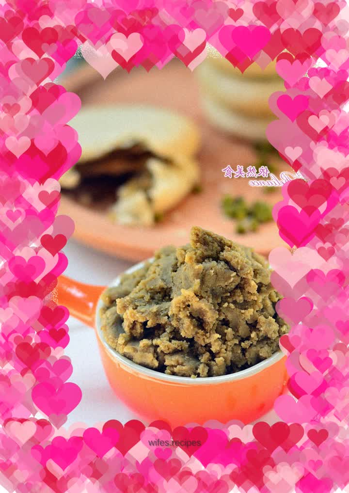 Make your own mooncake fillings --- mung bean filling