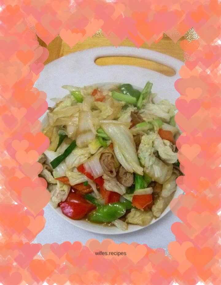 Braised pork intestines