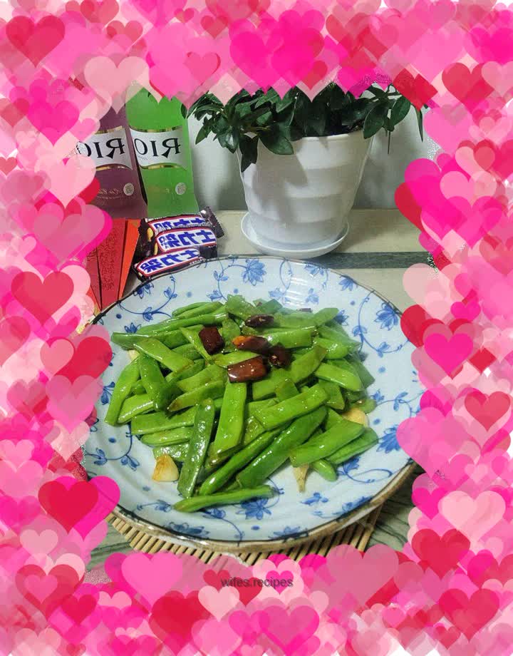 Stir-fried green beans