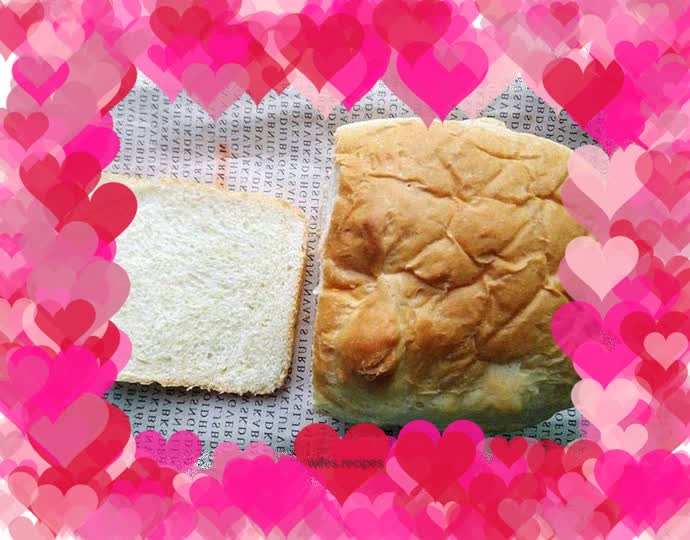 Fresh milk high calcium health bread