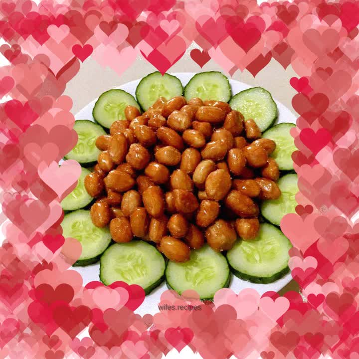 Salt and pepper peanuts