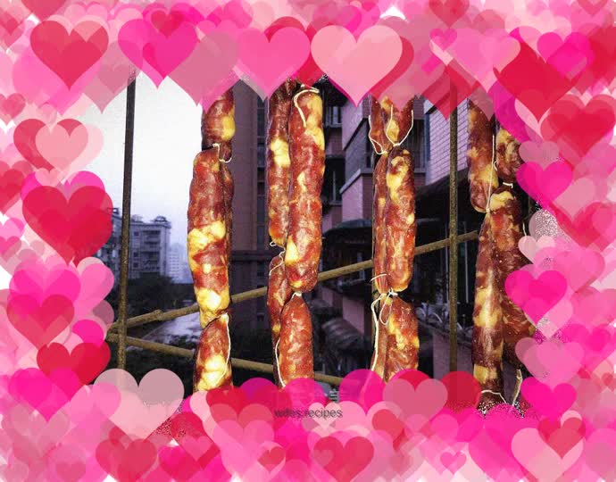 Chongqing version of Cantonese sausage