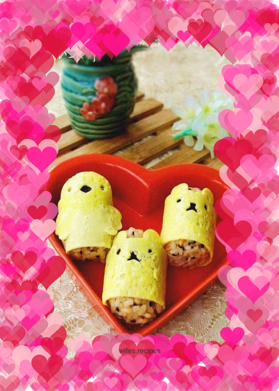 Super cute sushi rice balls