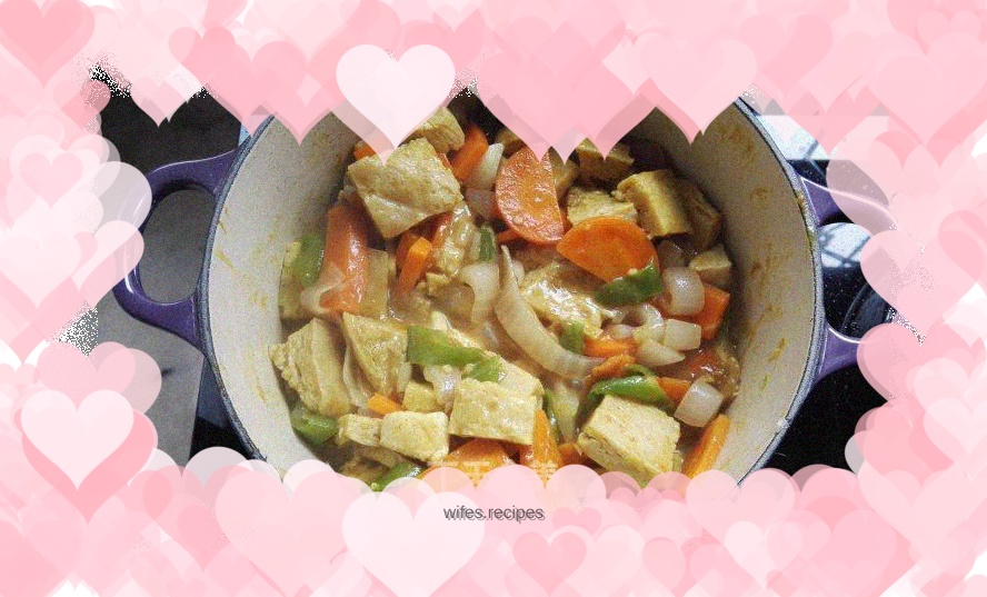 Curry braised chicken