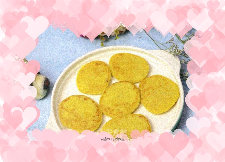 Pumpkin, lotus seed and barley milk cake