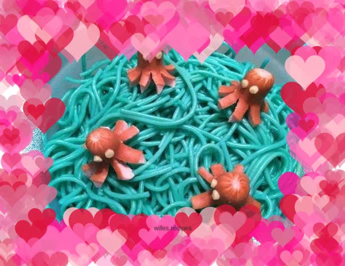 Creative Deep Sea Octopus Pasta