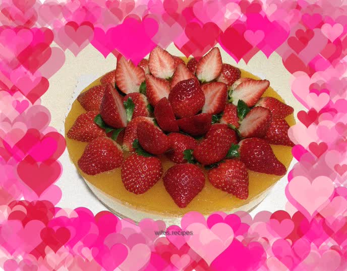 No-bake----Frozen Lemon Cheese Birthday Cake