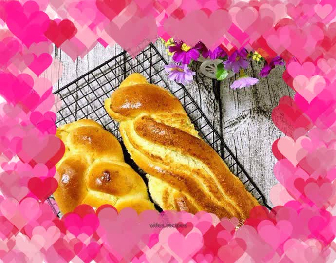 Coconut Braided Bread