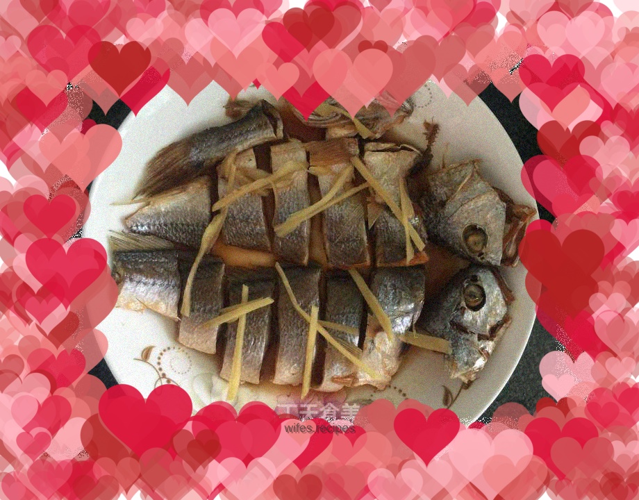 Dried yellow croaker