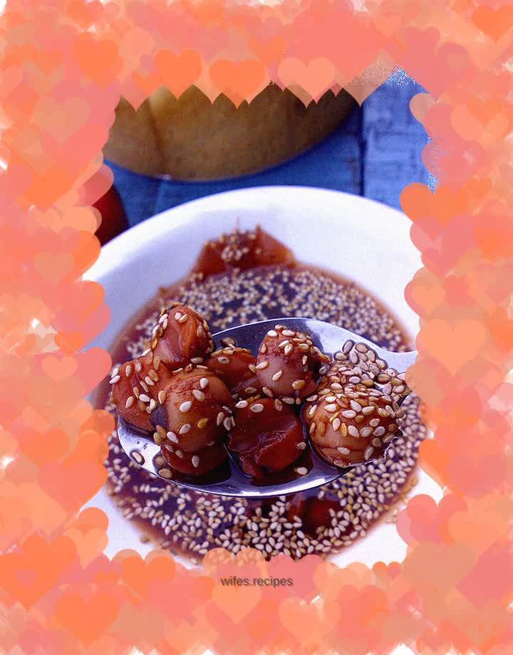 Sesame lotus seed tea