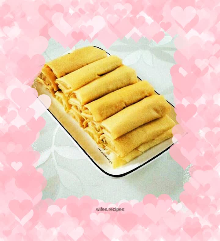 Seasonal vegetable spring rolls