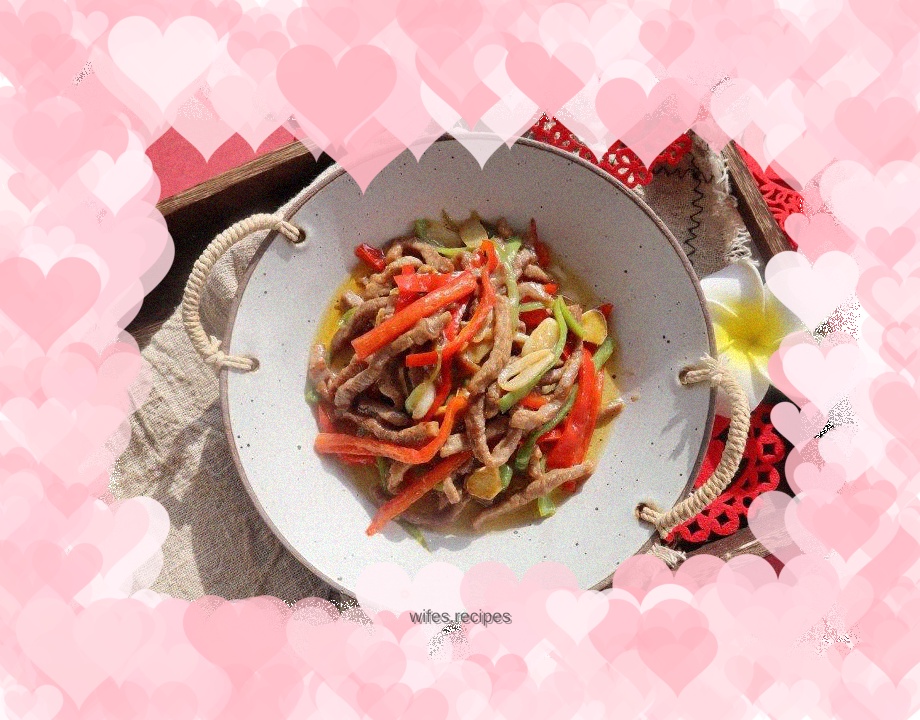 Stir-fried beef with double peppers❤️The meat is tender and skillful❗️New Year’s Eve dinner dish