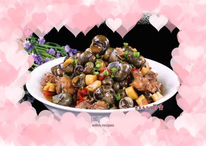 Roasted snail chicken