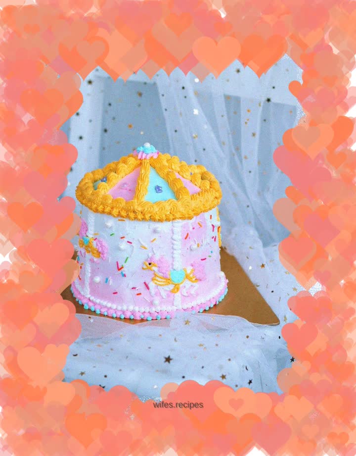 Carousel Cake