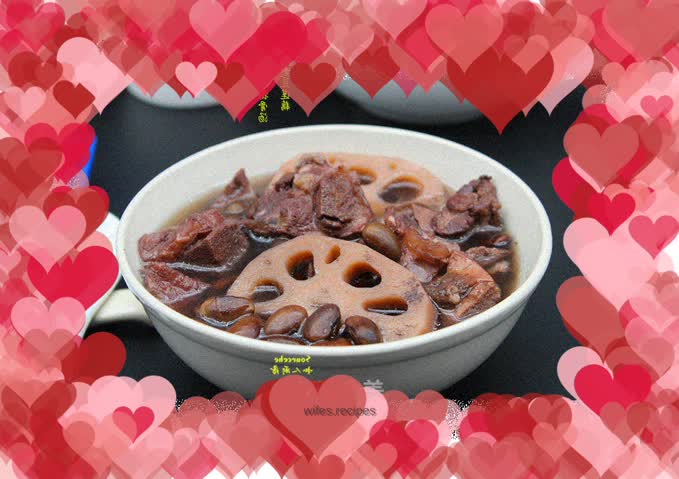 Black Bean, Lotus Root and Pork Ribs Soup