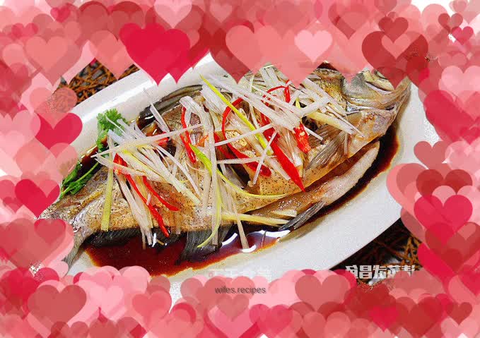Steamed Wuchang Fish