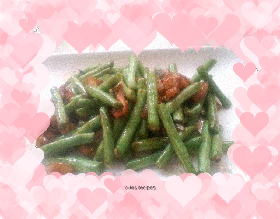 Stir-fried Pork and Beans