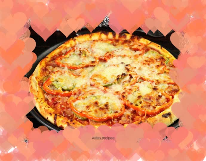 Double Pepper Bacon Pizza