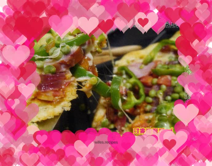 Italian Cheese and Ham Pizza