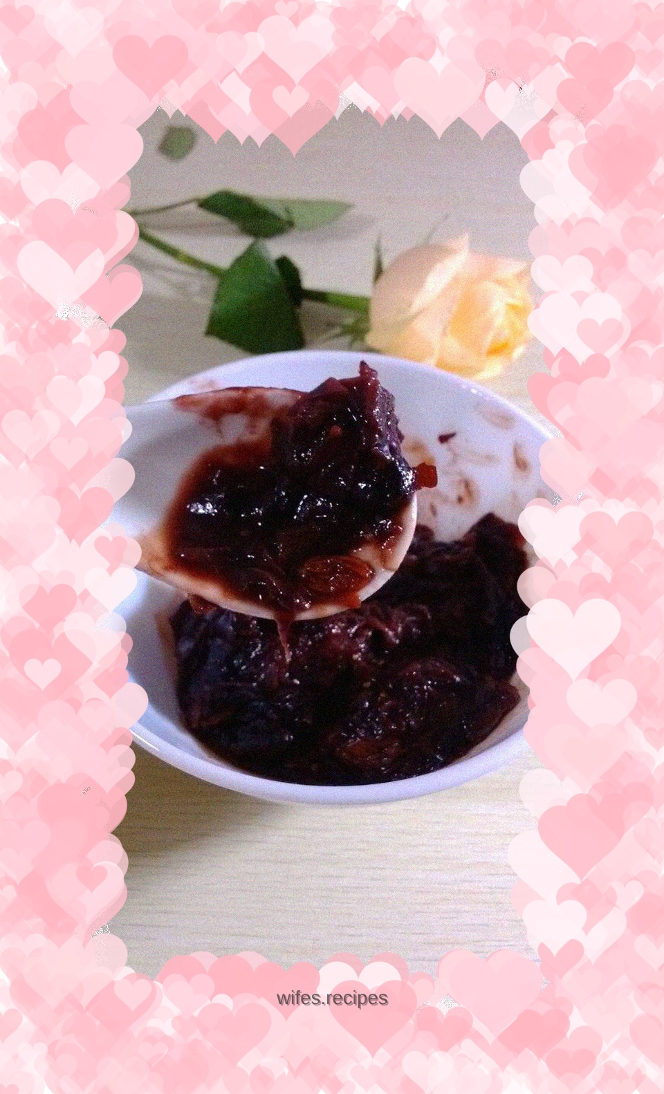 Super delicious bread machine version of flower jam - wolfberry, red date, brown sugar and rose flower jam