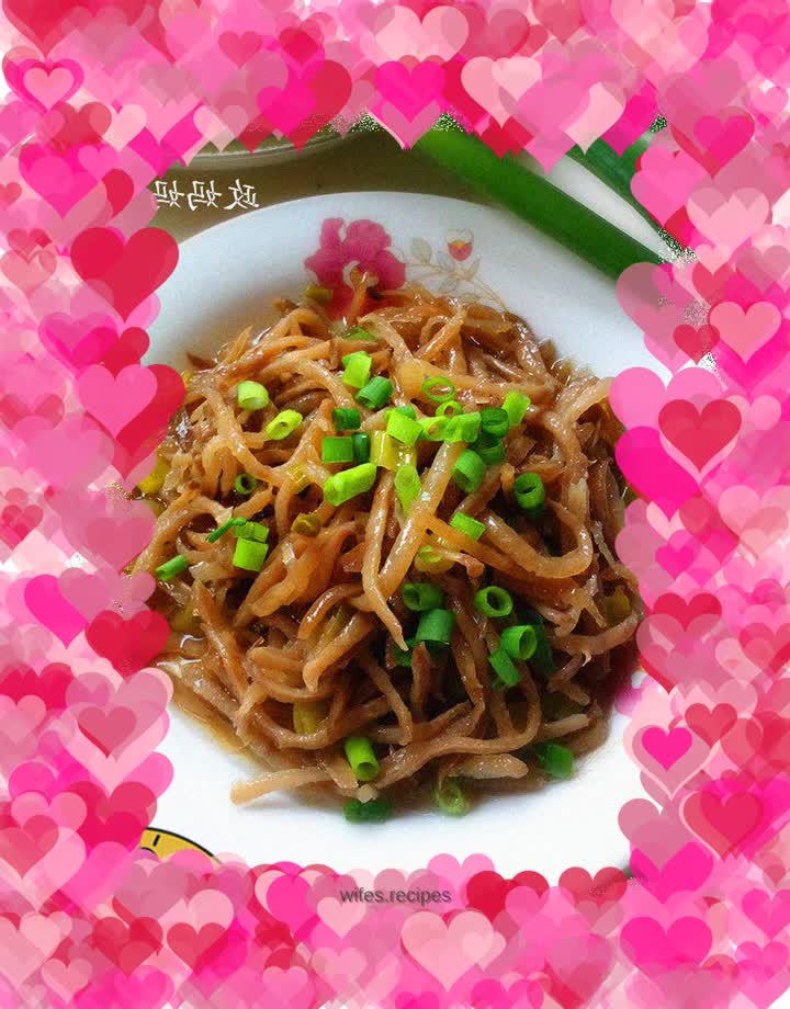 【Shandong】Steamed shredded pickles