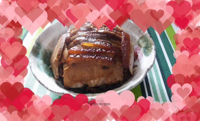 Pork with pickled vegetables and taro