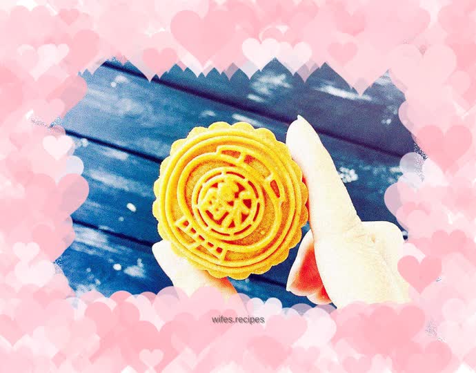 A unique mooncake flavor - peanut cake mooncake