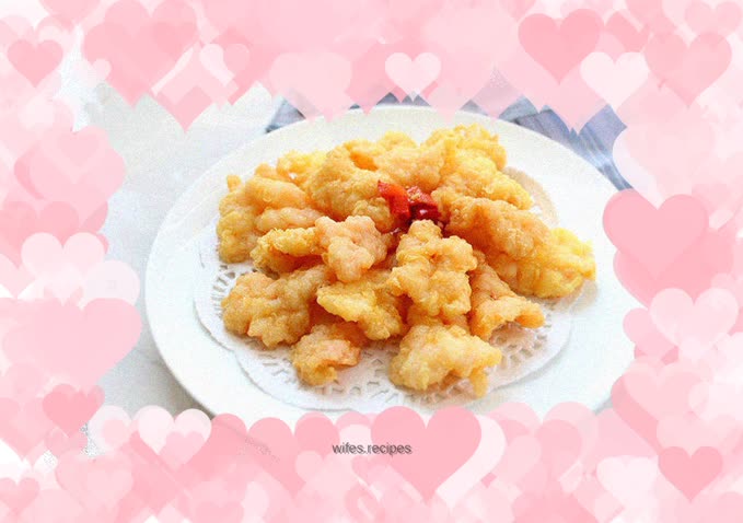 Blooming Rich Crispy Shrimp